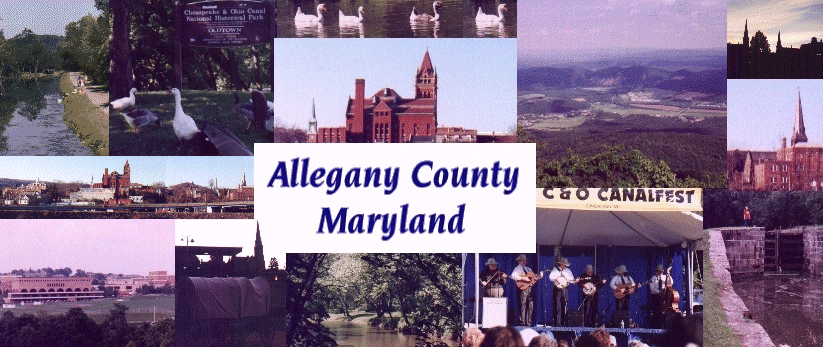 Cumberland and Allegany County in Western Maryland